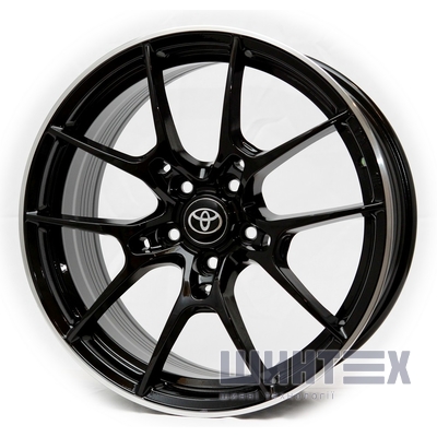 Replica Toyota KW11 7.5x17 5x114.3 ET35 DIA73.1 MBL№2